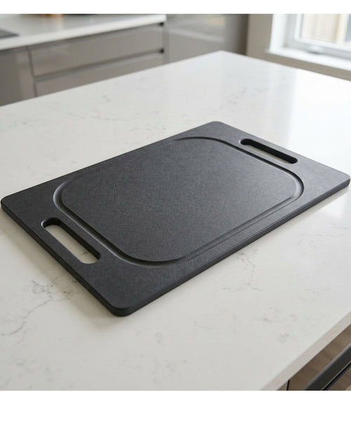 Thwgf Dual-Slot Paper Composite Cutting Board 38 x 27 cm Charcoal - Lifestyle view