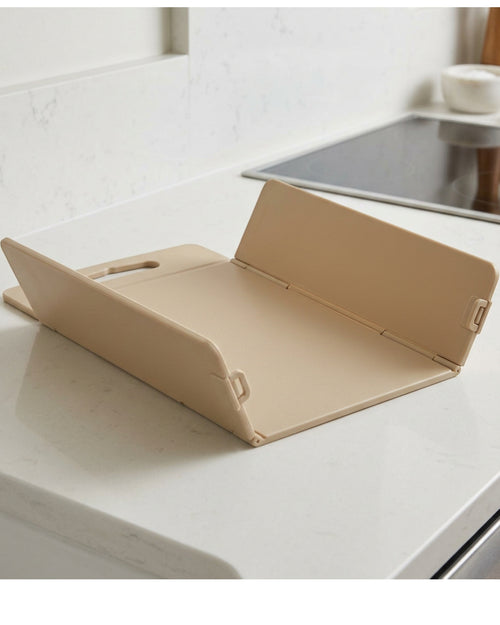 Thwgf Fold-and-Pour Polypropylene Cutting Board 36 x 25 cm Sand - Lifestyle view